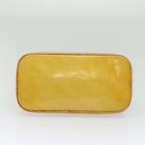 LOUIS VUITTON Monogram Vernis Houston Hand Bag Beige M91004 - Picture 9 of 13